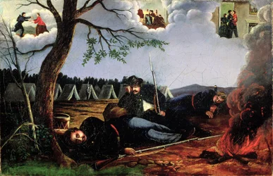 Der Traum des Soldaten, um 1865